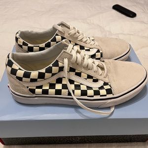 Vans Old Skool Off White Checkerboard